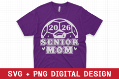 Senior Football Mom 2026 svg - Football Mom svg Senior 2026 Product Image 4