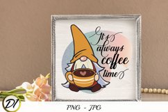 Coffee Gnomes Sublimation| Coffee Gnomes quotes Product Image 3