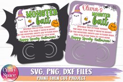Printable Monster Bait Card PNG | Halloween Bait Card PNG Product Image 1