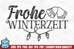 German Christmas Quotes SVG PNG Bundle Product Image 6