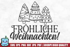 German Christmas Quotes SVG PNG Bundle Product Image 7