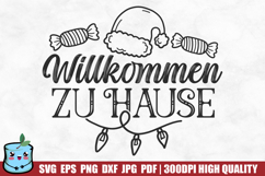German Christmas Quotes SVG PNG Bundle Product Image 15