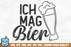 Ich Mag Bier - German Beer Design Product Image 1