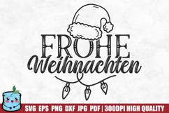 German Christmas Quotes SVG PNG Bundle Product Image 5