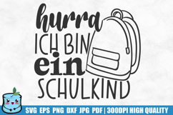 Hurra Ich Bin Ein Schulkind - German School Design Product Image 1