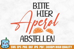 Bitte Hier Aperol Abstellen Product Image 1
