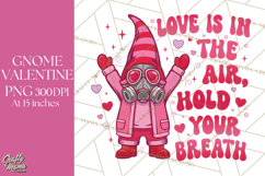 Love Is In The Air | Gnome Valentine PNG | Kids Valentines Product Image 1