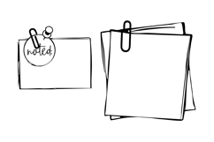 Sketched Notes Dingbats Product Image 6