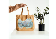 Paris Skyline - Machine Embroidery Design Product Image 3