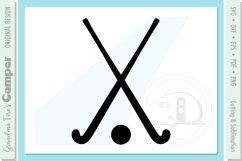 Mini 18" Field Hockey Stick - Cute Sports Decor Or Toddler Training