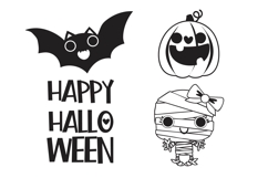 Spooky Cute Dingbats Product Image 5