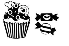 Spooky Cute Dingbats Product Image 12