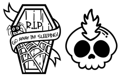 Spooky Kids Dingbats Product Image 11