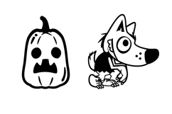 Spooky Kids Dingbats Product Image 12