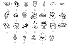 Spooky Kids Dingbats Product Image 3