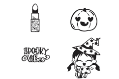 Spooky Kids Dingbats Product Image 6