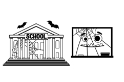 Spooky School Dingbats Product Image 10
