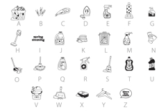 Spring Cleaning Dingbats Product Image 3