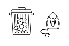 Spring Cleaning Dingbats Product Image 5