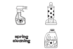 Spring Cleaning Dingbats Product Image 2