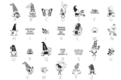 Spring and Easter Gnomes Dingbats Product Image 3
