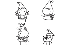 Stickies Christmas and Winter Dingbats Product Image 12