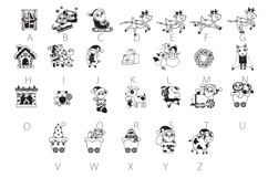 Storybook Christmas Dingbats Product Image 4