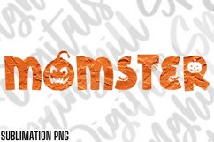 Momster Halloween Png Files for Shirts | Sublimation Designs Product Image 1