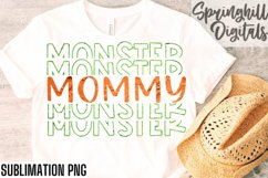Momster Halloween Png Files for Shirts | Sublimation Designs Product Image 1