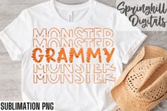 Grammy Halloween Png Files for Shirts | Sublimation Designs Product Image 1