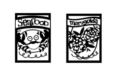 Summer Seeds Dingbats Product Image 4