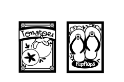 Summer Seeds Dingbats Product Image 6