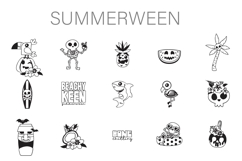 Summerween Dingbats Product Image 1