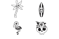 Summerween Dingbats Product Image 2