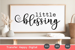 Little Blessing SVG Product Image 2