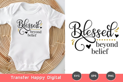 Blessed Beyond Belief SVG Product Image 2