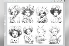50 Procreate Totem Animals Stamp Brushes Product Image 2
