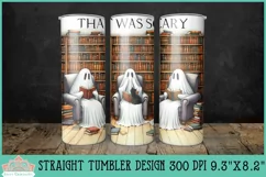 That Was Scary Supernatural | Skinny Tumbler Wrap Product Image 1