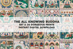 27 Spritual Buddhist Artworks from 18th Century Set 2 Product Image 1