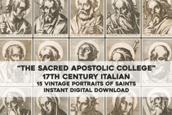 15 Portraits of Apostles, Saints from the New Testament Product Image 1