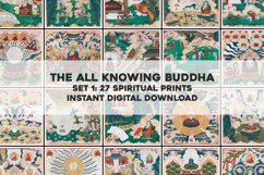 27 Spritual Buddhist Artworks from 18th Century Set 1 Product Image 1