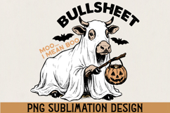 Bullsheet PNG | Halloween Sublimation Design Product Image 1