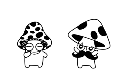 Toadstool Tales Emojis Dingbats Product Image 4