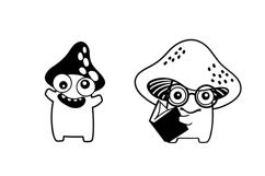 Toadstool Tales Emojis Dingbats Product Image 6