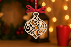 Christmas Tree Toy SVG Laser Ornament Holiday Decor Gift Product Image 3