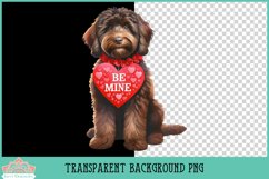 Be Mine Valentine Dog Breeds | Sublimation Clipart Product Image 2