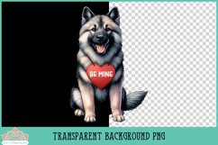 Be Mine Valentine Dog Breeds | Sublimation Clipart Product Image 2