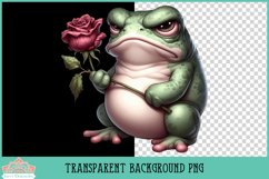 Grumpy Valentine Animals | Sublimation or Print Clipart Product Image 2