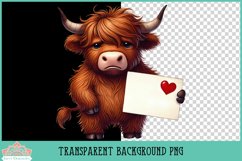 Grumpy Valentine Animals | Sublimation or Print Clipart Product Image 2
