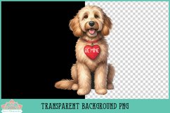 Be Mine Valentine Dog Breeds | Sublimation Clipart Bundle Product Image 2